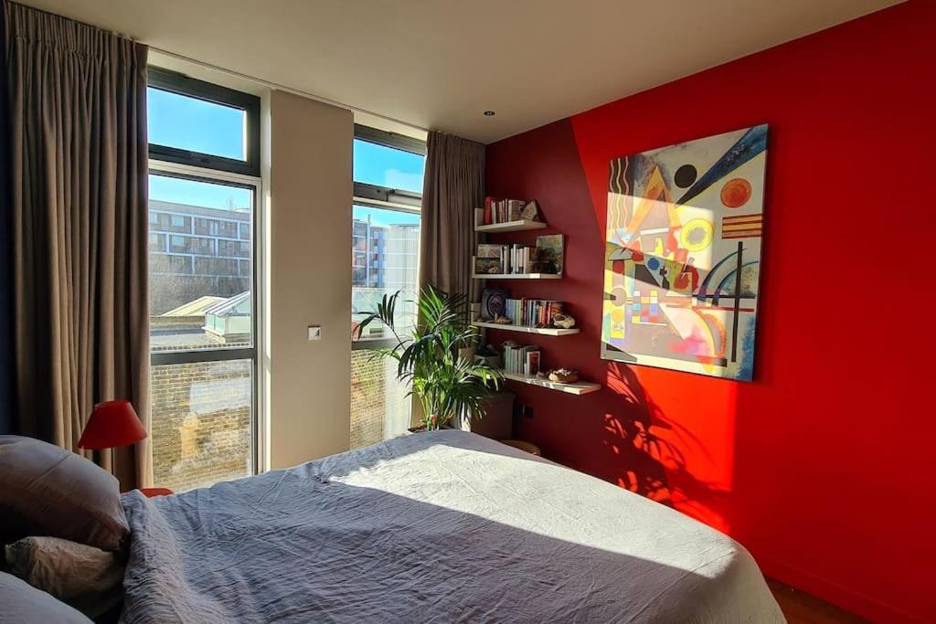 Luxurious Flat Sunny, Quiet, Design, Lift, Balcony Lägenhet London Exteriör bild