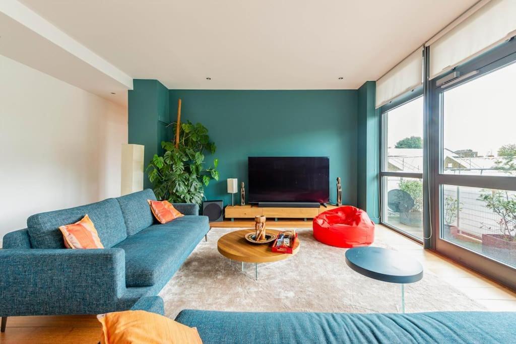 Luxurious Flat Sunny, Quiet, Design, Lift, Balcony Lägenhet London Exteriör bild
